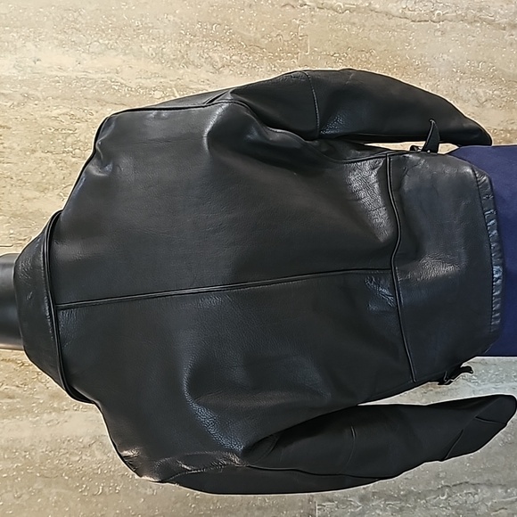 Scott NYC Leather Jacket Mens 40 - Picture 6 of 16